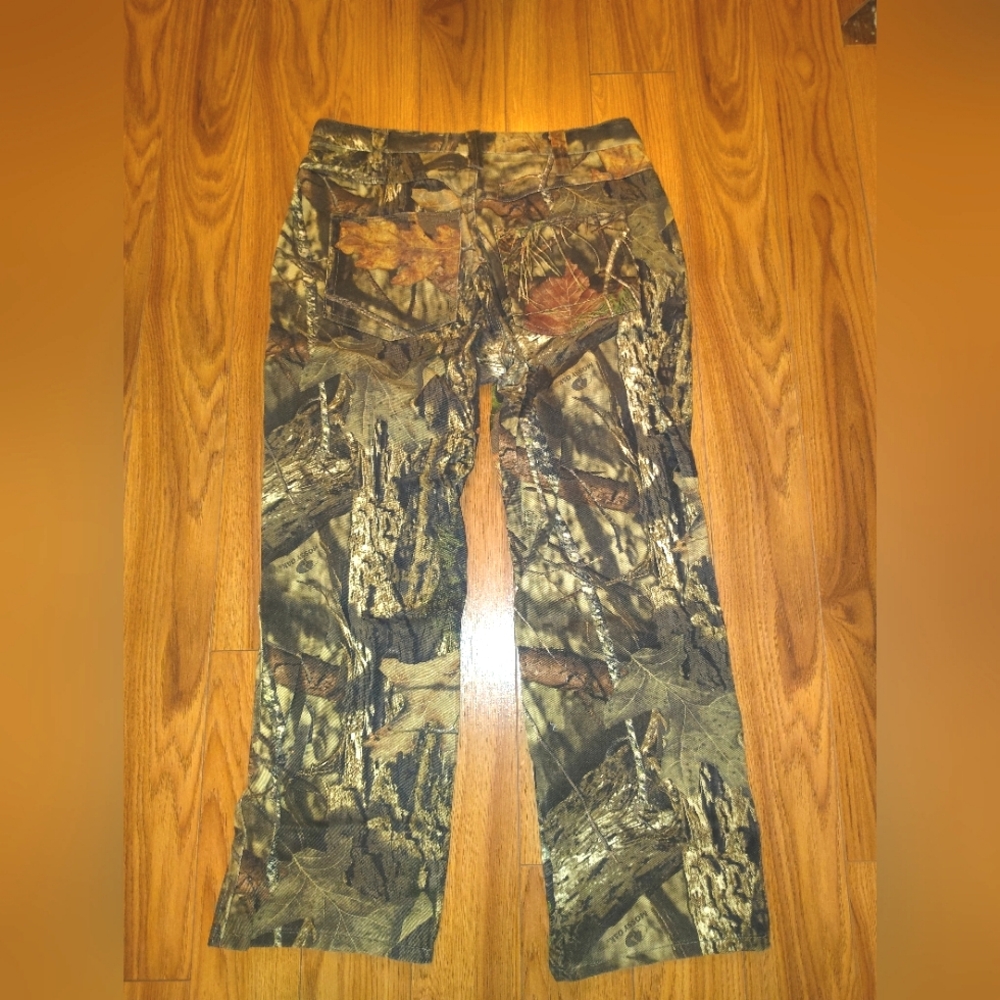 Camouflage Leaf Print Pants Men's Size 36/30 Mossy Oak Like New - Picture 4 of 5